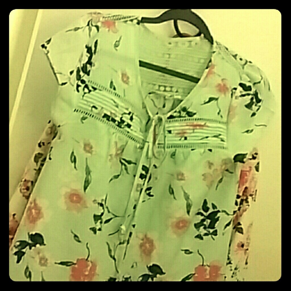 Flower blouse